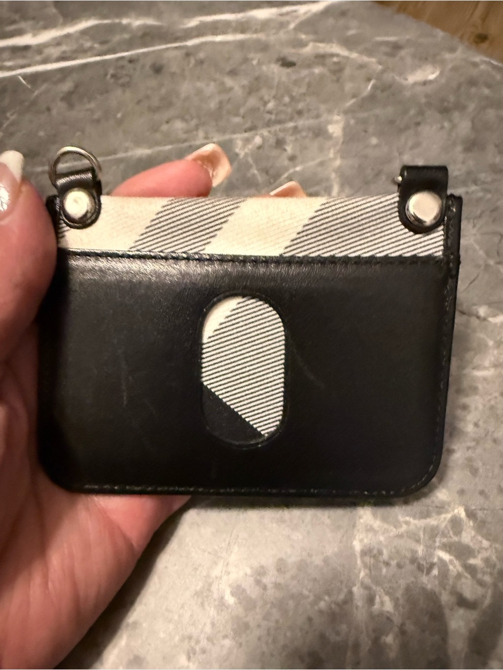 Burberry Beige Check Canvas Crossbody Bag. NWOT - Picture 4 of 9